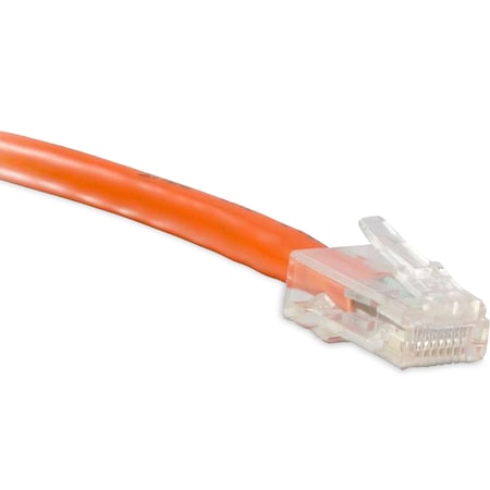 Cat5E Orange 7Ft No Boot Patch Cable